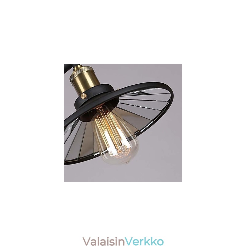 Vintage Country Mini Style -maalaus metallikattokruunu