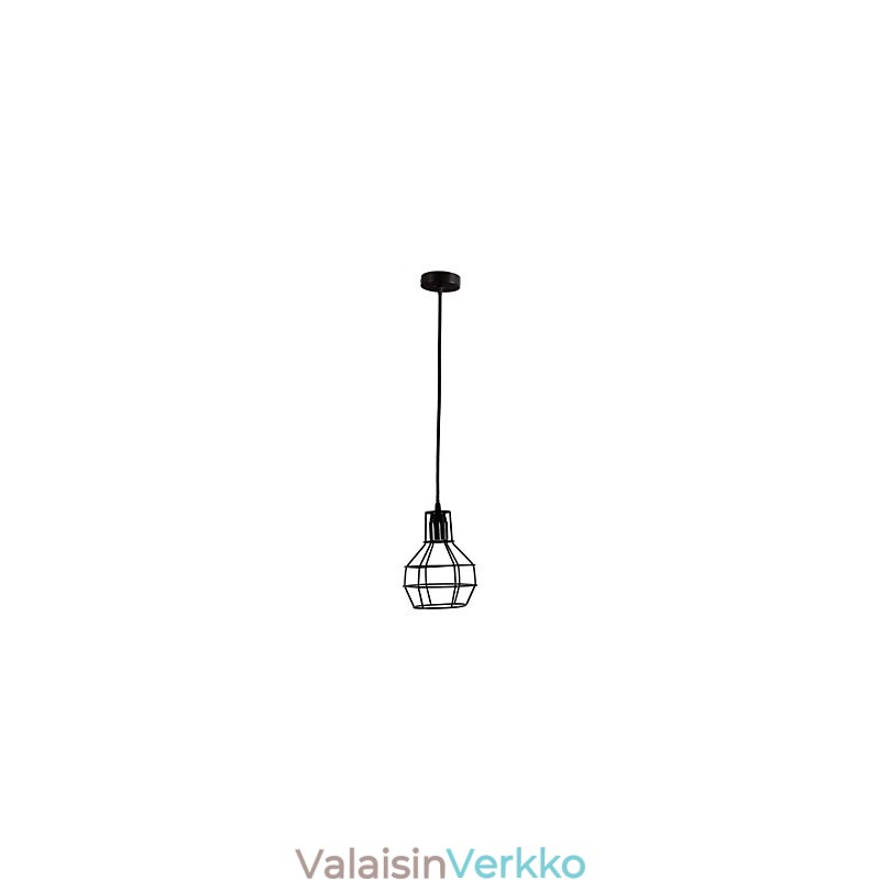 Retro mini-tyylinen maalaus metalliriippuvalaisin autotalli