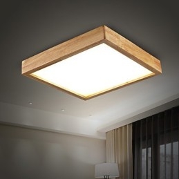 Moderni Contemporary Country Mini Style Muut Puu Bambu riippuvalaisin