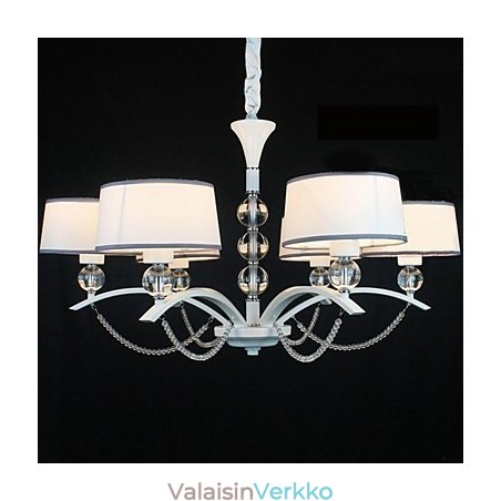 Moderni nykyaikainen kristallikromikankainen kattokruunu