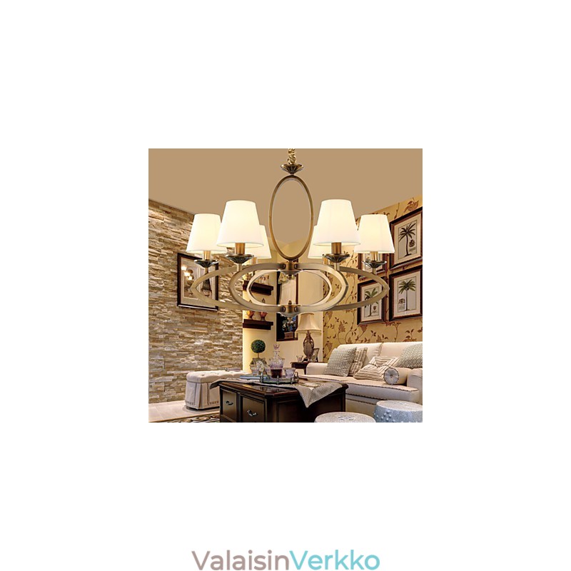 Rustic Lodge Vintage Mini Style Galvanoitu metallikattokruunu