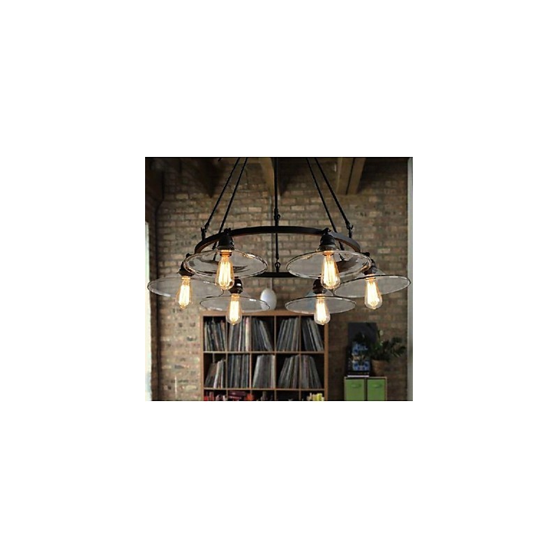 Perinteinen Klassinen Vintage Retro Lyhty Country Mini Style Maalaus Metal Riipus Light Ruokailu