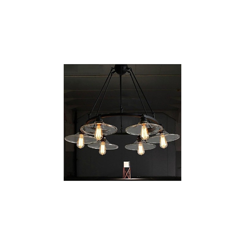 Perinteinen Klassinen Vintage Retro Lyhty Country Mini Style Maalaus Metal Riipus Light Ruokailu