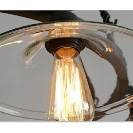 Perinteinen Klassinen Vintage Retro Lyhty Country Mini Style Maalaus Metal Riipus Light Ruokailu