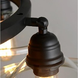 Perinteinen Klassinen Vintage Retro Lyhty Country Mini Style Maalaus Metal Riipus Light Ruokailu
