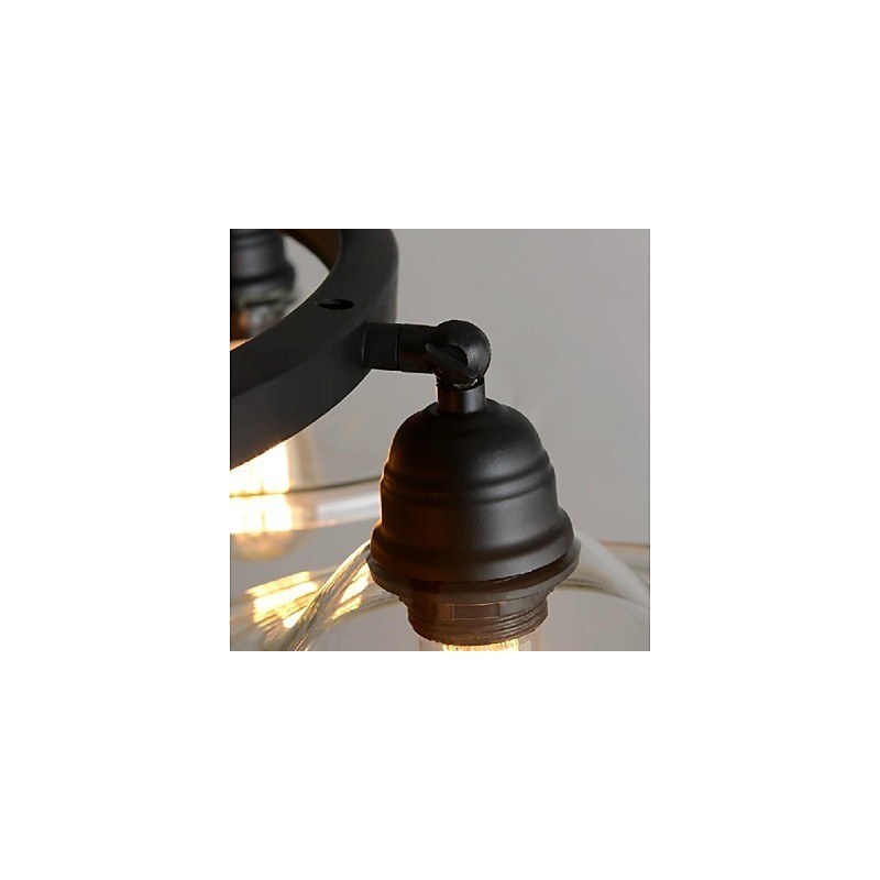 Perinteinen Klassinen Vintage Retro Lyhty Country Mini Style Maalaus Metal Riipus Light Ruokailu