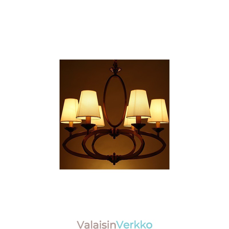Rustic Lodge Vintage Mini Style Galvanoitu metallikattokruunu