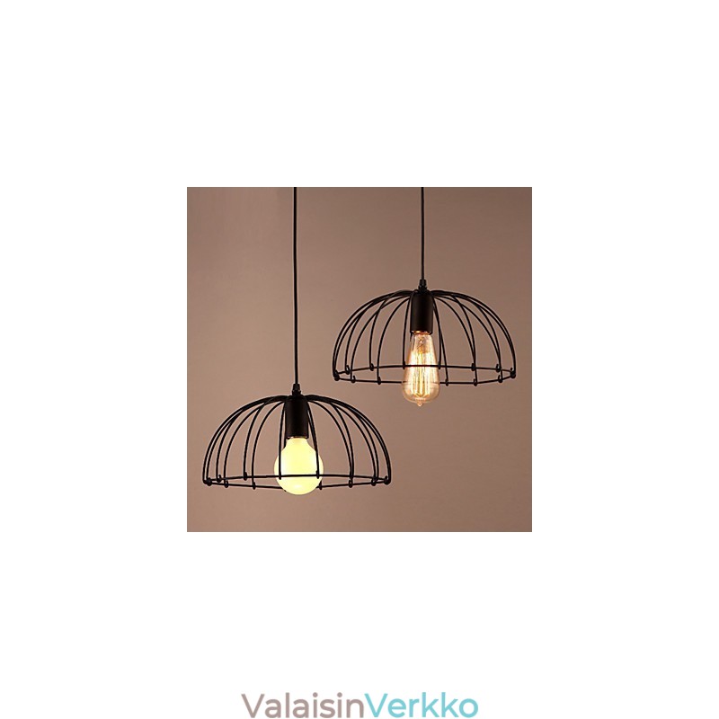 Retro Designers metallinen riippuvalaisin