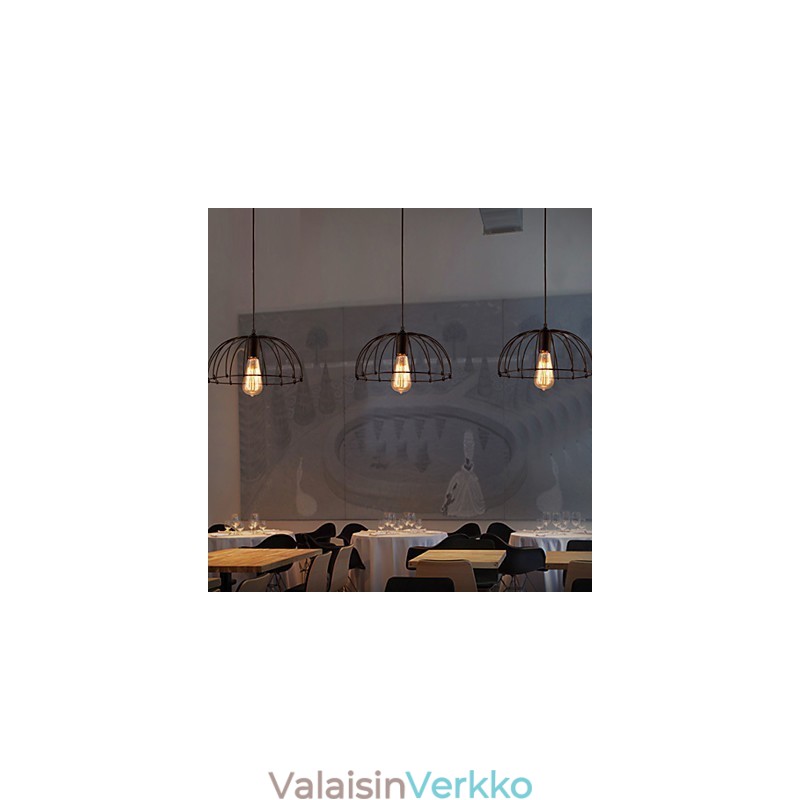 Retro Designers metallinen riippuvalaisin