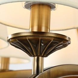 Rustic Lodge Vintage Mini Style Galvanoitu metallikattokruunu