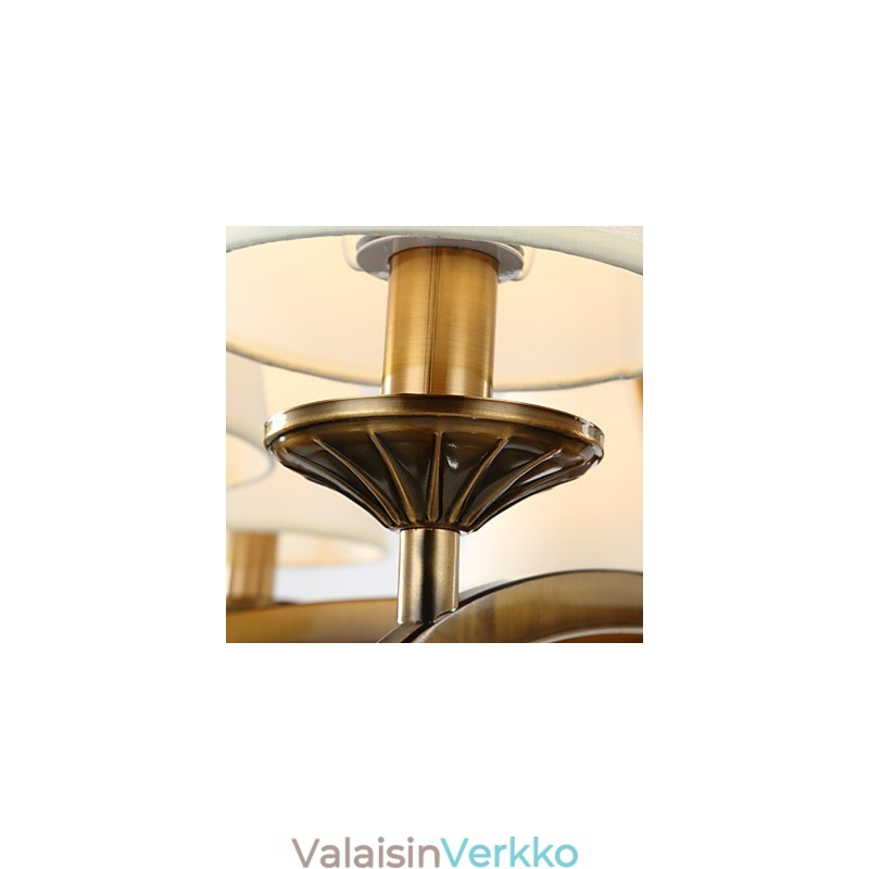 Rustic Lodge Vintage Mini Style Galvanoitu metallikattokruunu
