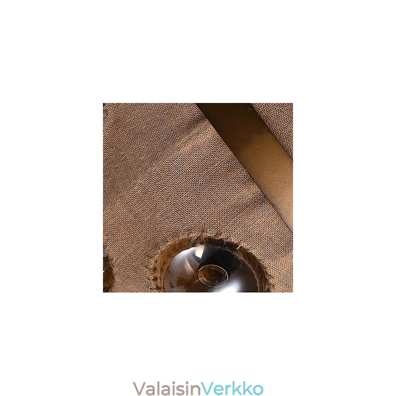 Maalaus metallikattokruunuvalaisinMakuuhuone