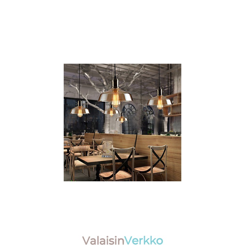 Retro valaistus Lasiriippuvalaisin