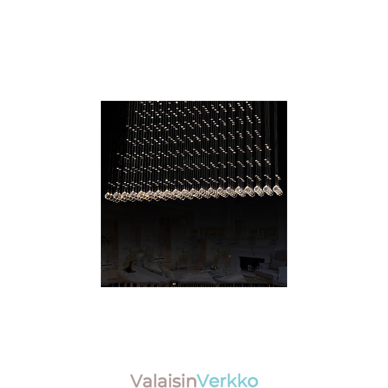 K9-kristalliriippuvalaisin ripustuslanka kattokruunu valaistus kattovalo sisäkahvila