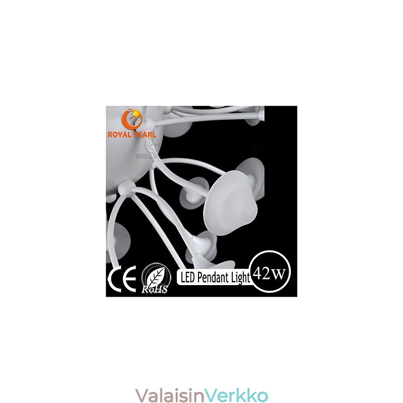 Moderni lämmin valkoinen kirkkaus riippuvalaisin kodin sisustus