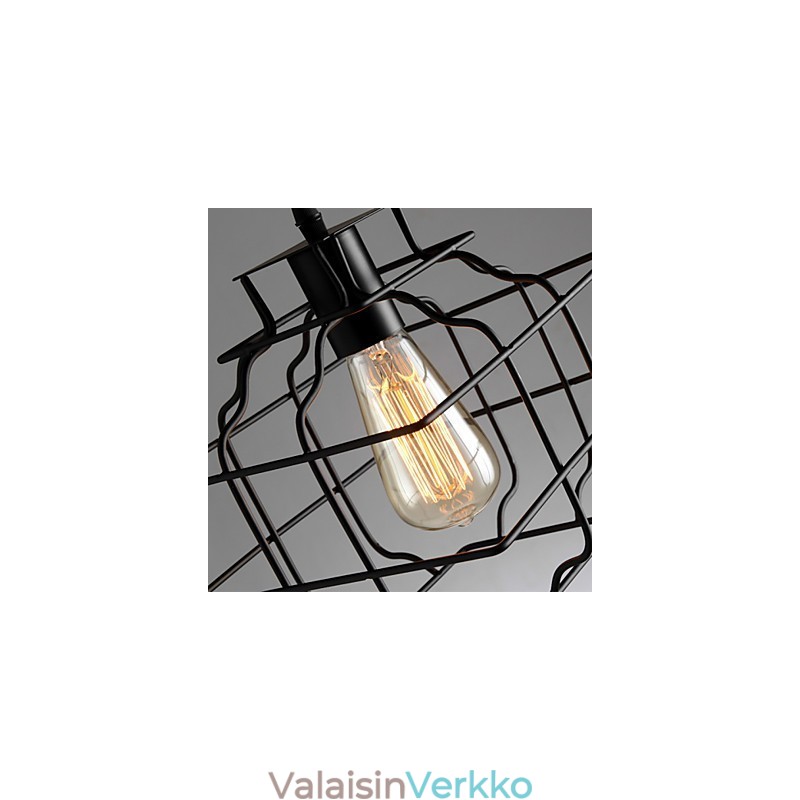 Retro Designers metallinen riippuvalaisin
