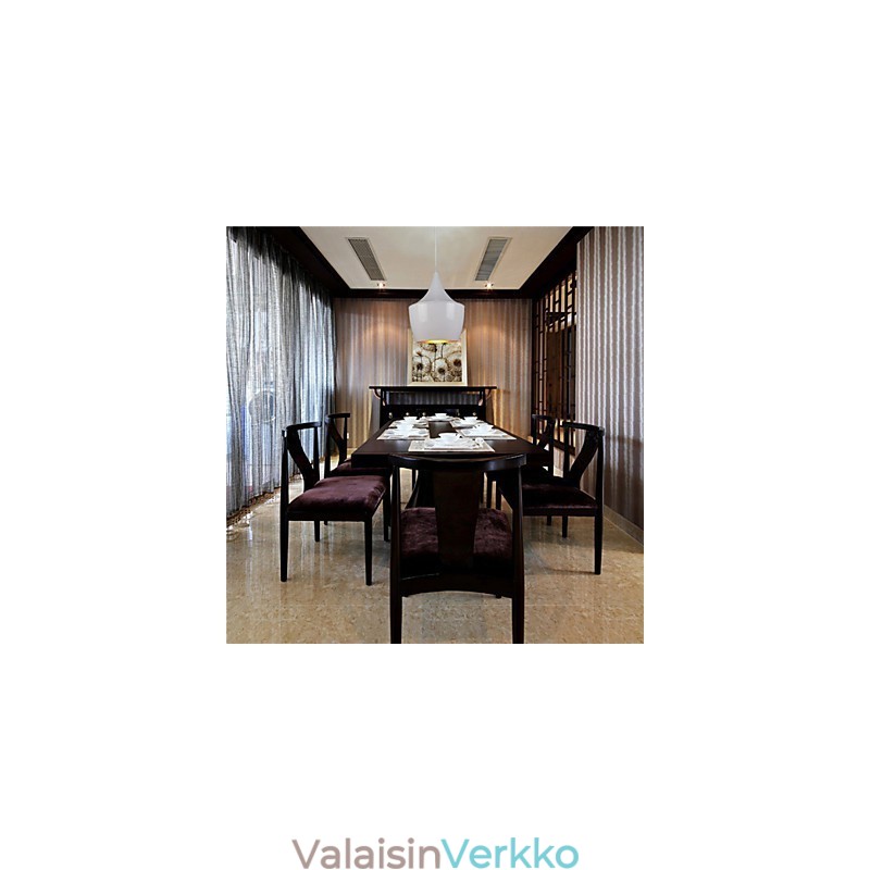 Riippuvalaisin Retro Vintage Tom Dixon Design Black White Type Cafe riippuvalaisimet