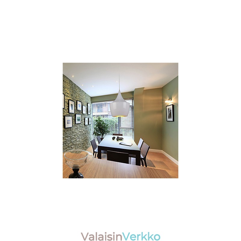 Riippuvalaisin Retro Vintage Tom Dixon Design Black White Type Cafe riippuvalaisimet