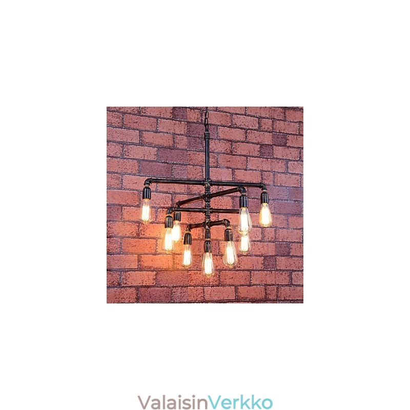 Vintage maalaus metalli uppoteline