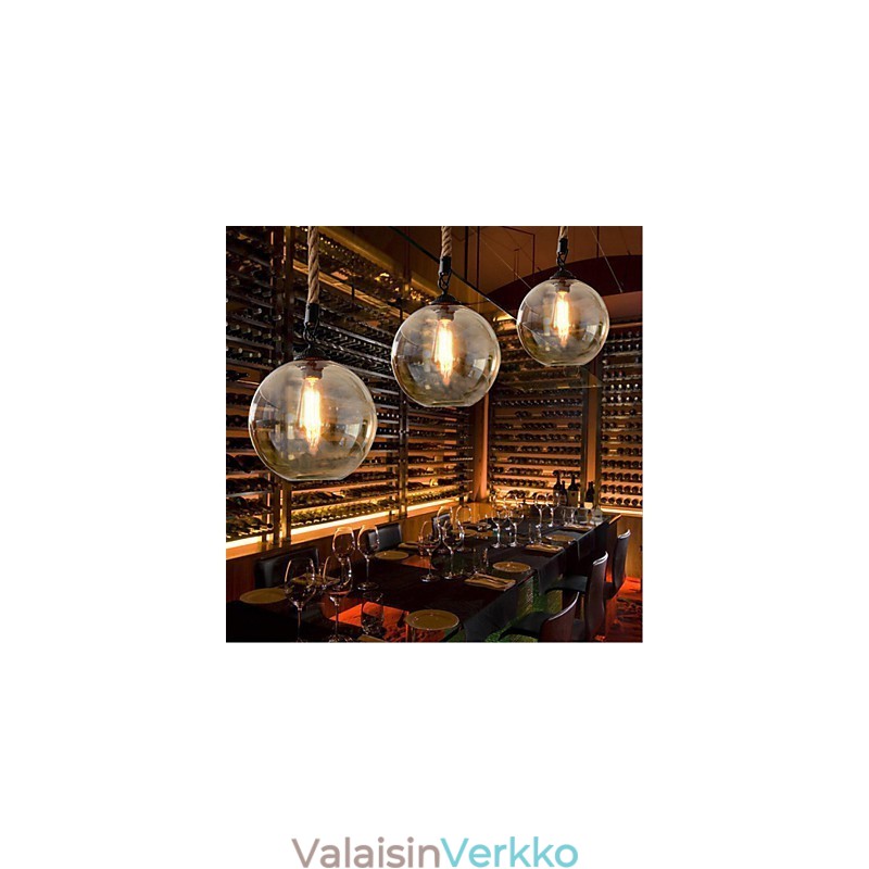 Loft American Rope Retro Valot Valot Lasi Riippuvalaisin