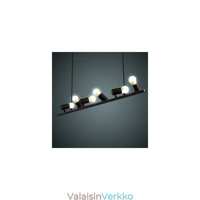 Vintage Retro Mini Style -maalaus metalliriippuvalaisin
