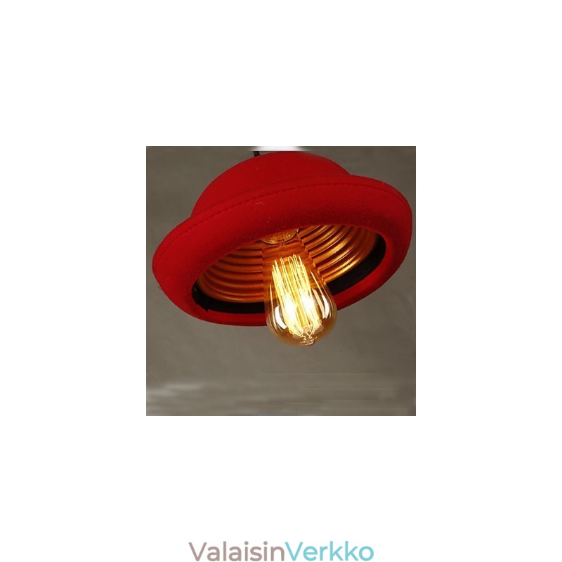 Hattu riipus Cafe Design musta kattokruunu