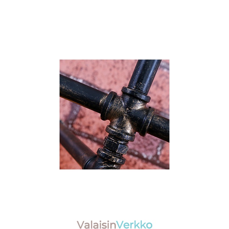 Vintage maalaus metalli uppoteline
