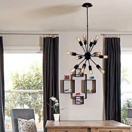 Avant Garde -rautakattokruunu 12 valolla