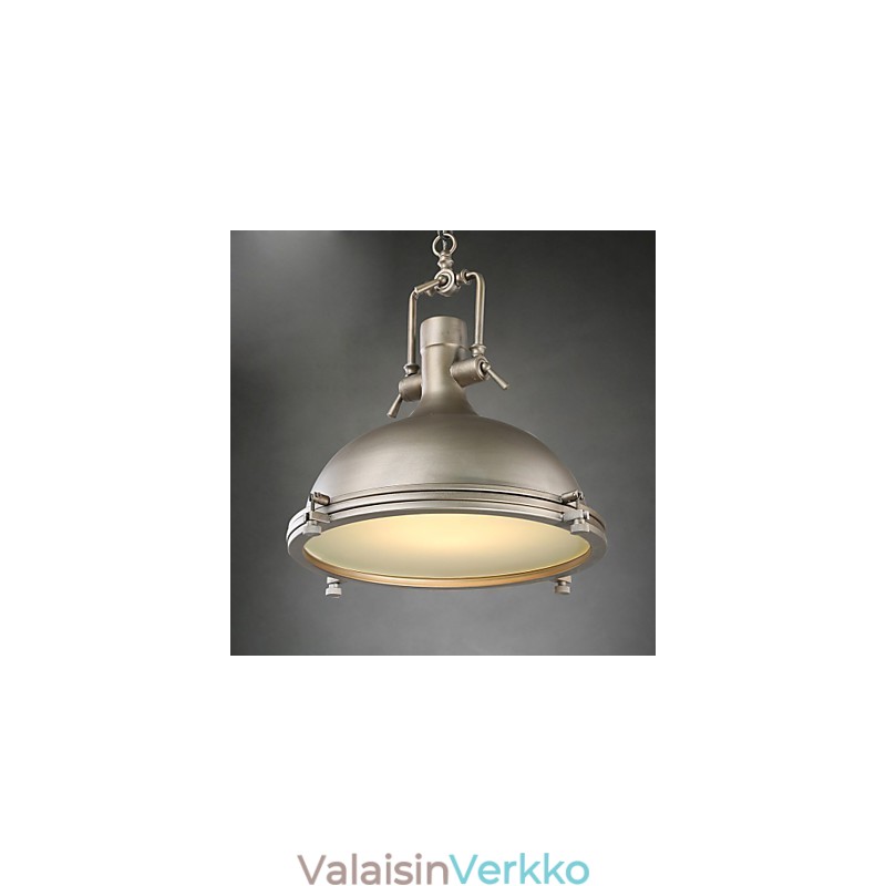 Teollinen yksittäinen riippuvalaisin Koristele loft-tyylistä vintage-metallivaloa