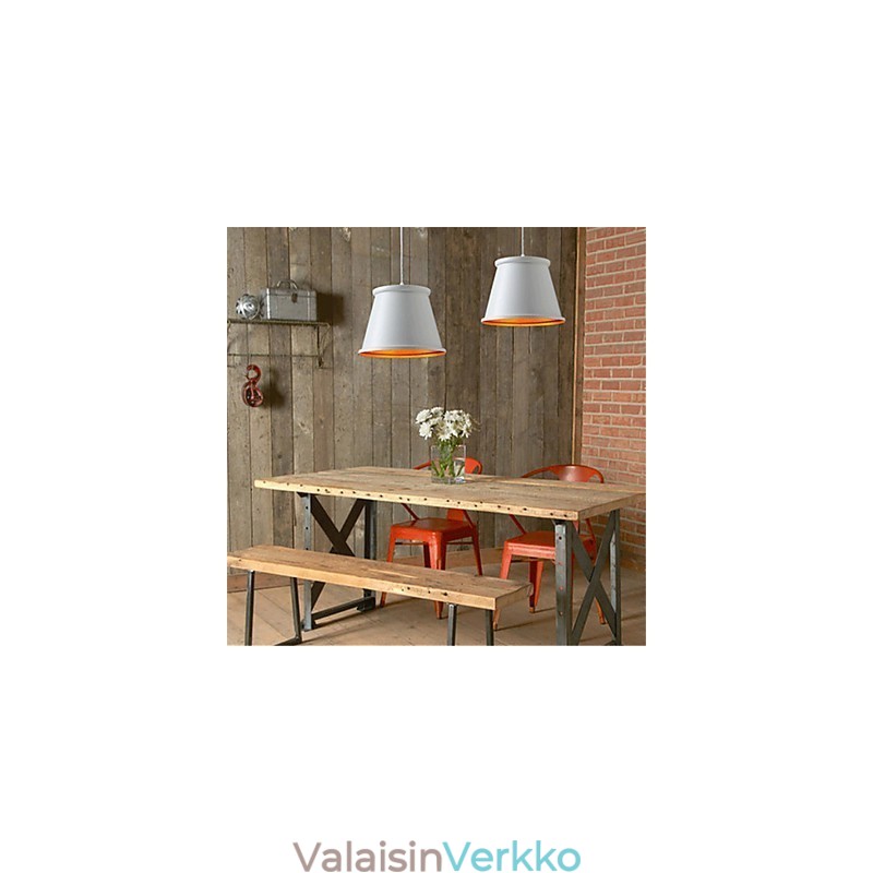 Klassinen Rustic Lodge Vintage Mini Style Maalaus metalliriippuvalaisin