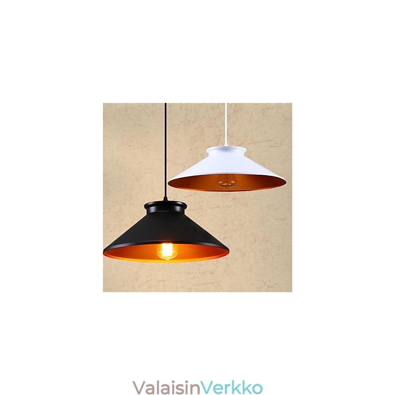 Perinteinen vintage retro-minimaalaus metalliriippuvalaisin
