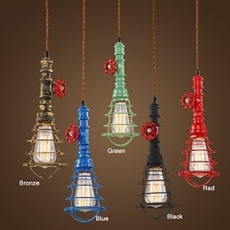 E26 Vintage riippuvalaisin Waterpipe Design -valot