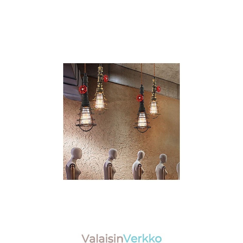 E26 Vintage riippuvalaisin Waterpipe Design -valot