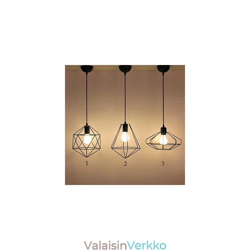 Country Designers metallinen riippuvalaisin
