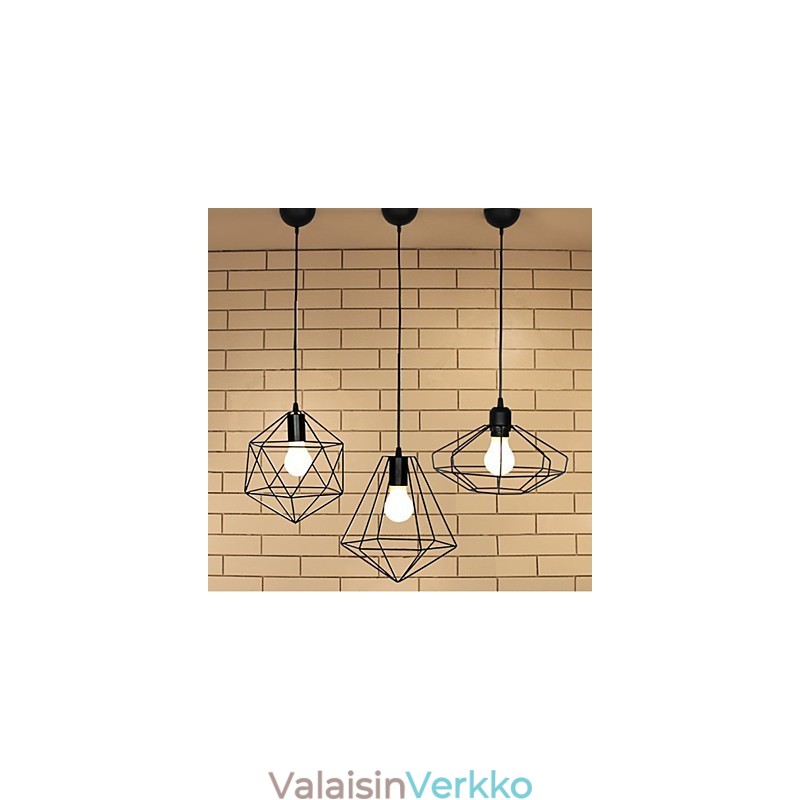Country Designers metallinen riippuvalaisin