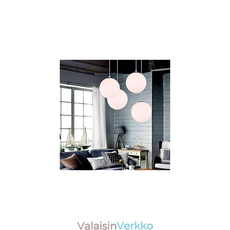 1 Valot Nykyaikainen lasiriippuvalaisin