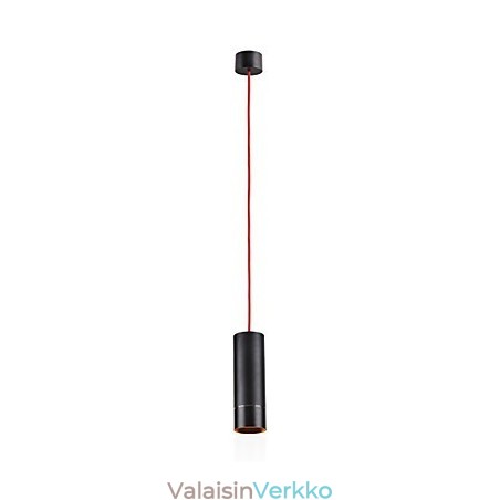 1 Light Mini-riippuvalaisin musta, alumiinilla eloksoitu 1 Light Mini-riippuvalaisin musta, alumiinilla eloksoitu