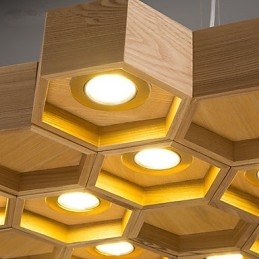 Riippuvalot Country Wood Bamboo