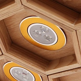 Riippuvalot Country Wood Bamboo