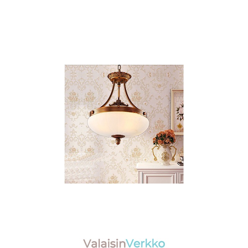 Eurooppalainen marmorilamppu Copper Chandelier Lights