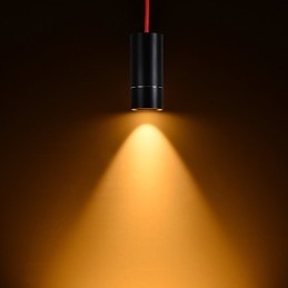 1 Light Mini riippuvalaisin musta eloksoitu alumiinilla