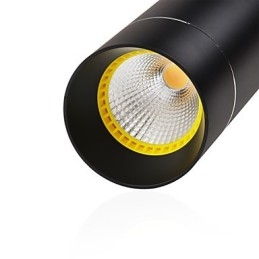 1 Light Mini riippuvalaisin musta eloksoitu alumiinilla