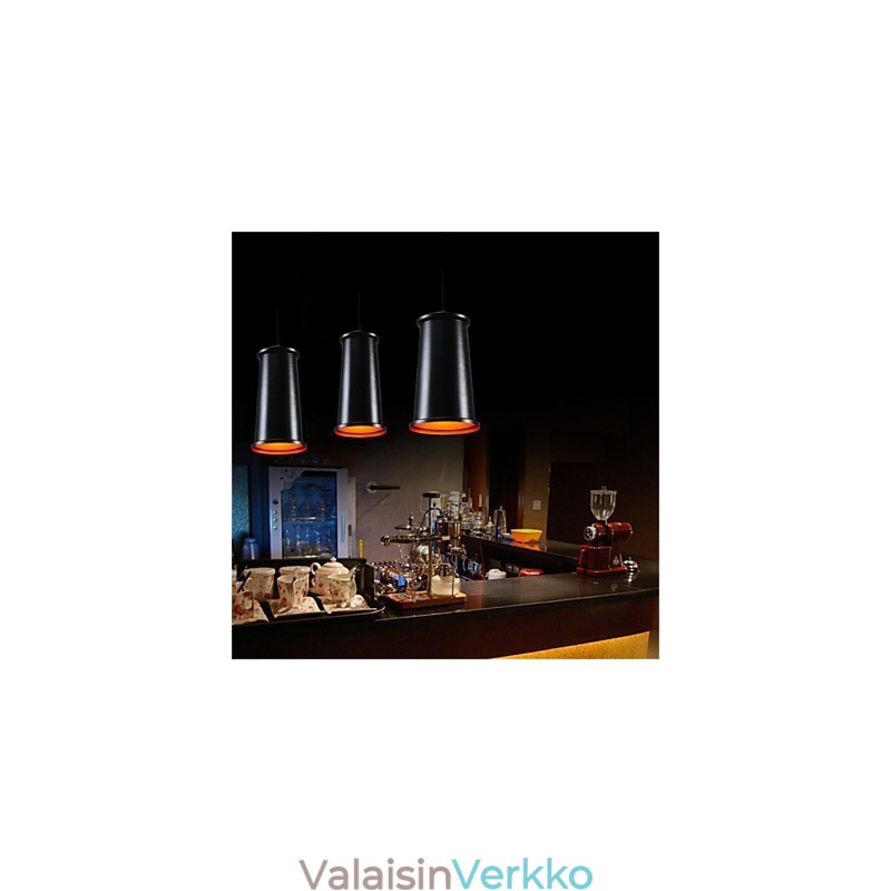 Klassinen maalaistyylinen vintage-minimaalaus metalliriippuvalaisin