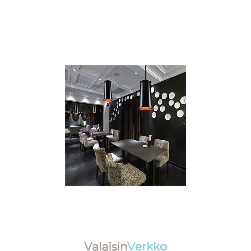 Klassinen maalaistyylinen vintage-minimaalaus metalliriippuvalaisin