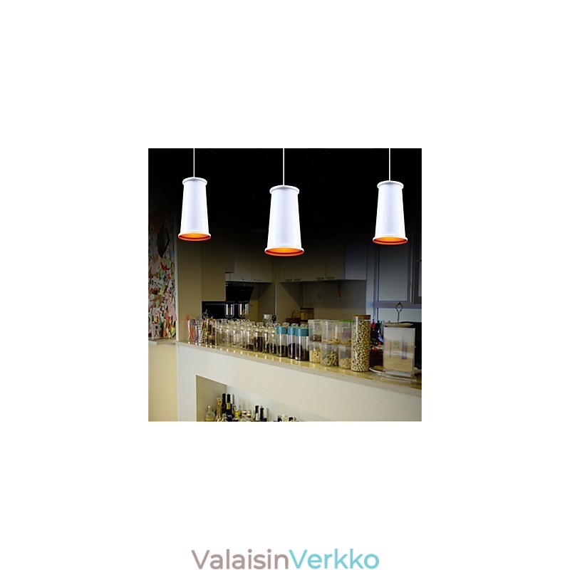 Klassinen maalaistyylinen vintage-minimaalaus metalliriippuvalaisin