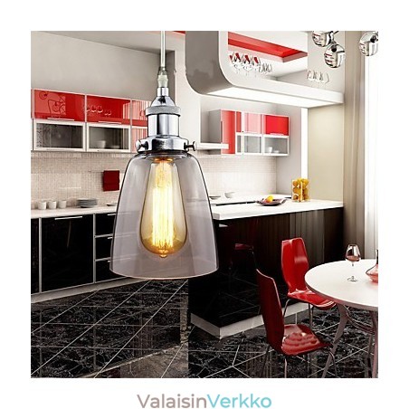 Moderni Chrome Glass Vintage Industrial Retro Fitting Edison Riippuvalaisin Cafe Porch Light Moderni Chrome Glass Vintage Industrial Retro Fitting Edison Riippuvalaisin Cafe Porch Light
