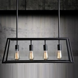 Rustic Lodge Mini Style galvanoitu metallikattokruunu