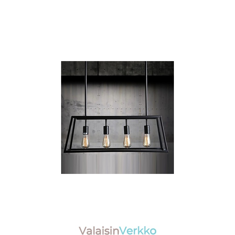 Rustic Lodge Mini Style galvanoitu metallikattokruunu