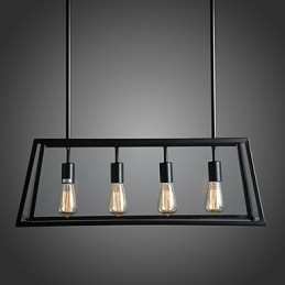 Rustic Lodge Mini Style galvanoitu metallikattokruunu