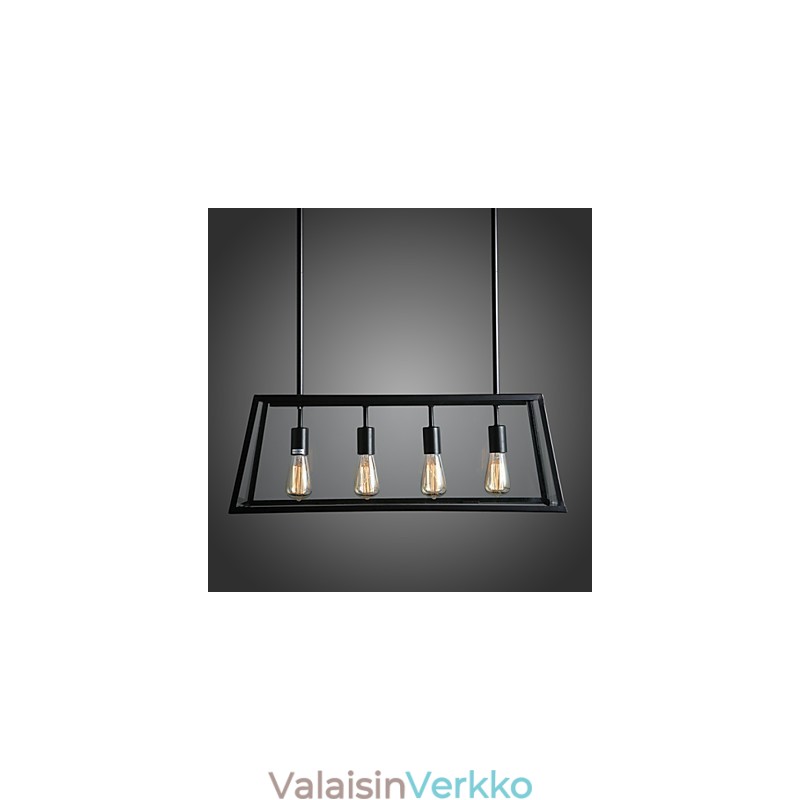 Rustic Lodge Mini Style galvanoitu metallikattokruunu